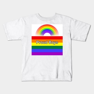 Proud Boys - Gay Pride - LGBT Pride Kids T-Shirt